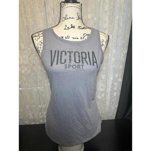Victoria’s Secret Victoria Sport Gray Racerback Tank Top – Size Small